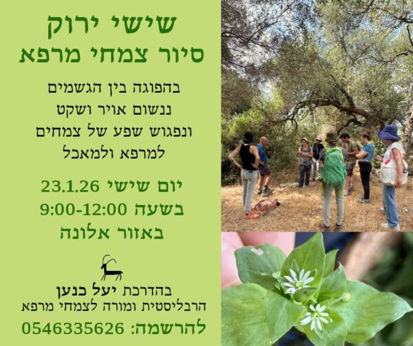 שישי ירוק – עם יעל כנען
